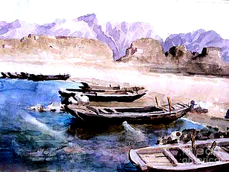 Chinese Watercolor Painting