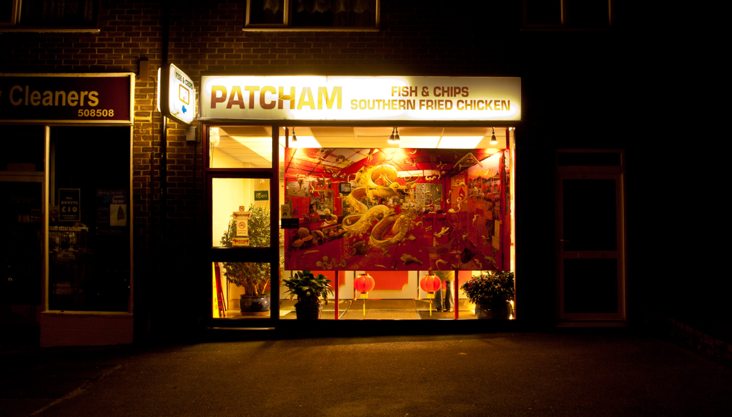 1440x821 Fish And Chips - Chips Painting