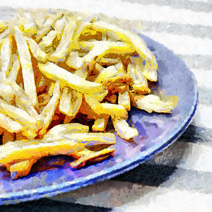 300x300 Potato Chips Paintings Fine Art America - Chips Painting