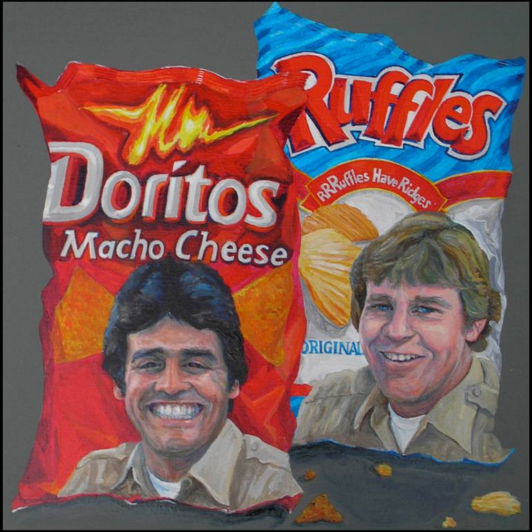 770x770 Saatchi Art C.h.i.p.s Painting By Kelly Lyles - Chips Painting