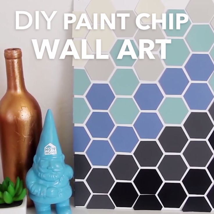 736x736 Diy Paint Chip Wall Art Wall Art Paint Chips - Chips Painting