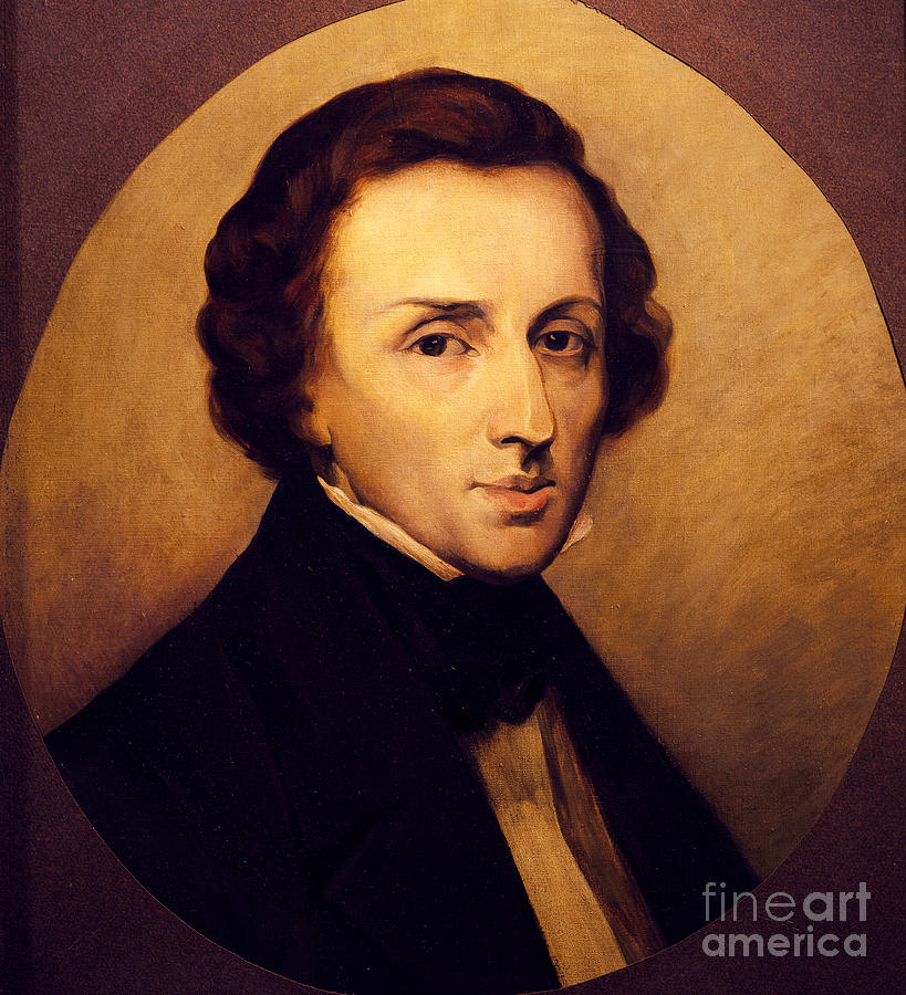 819x900 Portrait Of Frederic Chopin Painting By Ary Scheffer - Chopin Painting