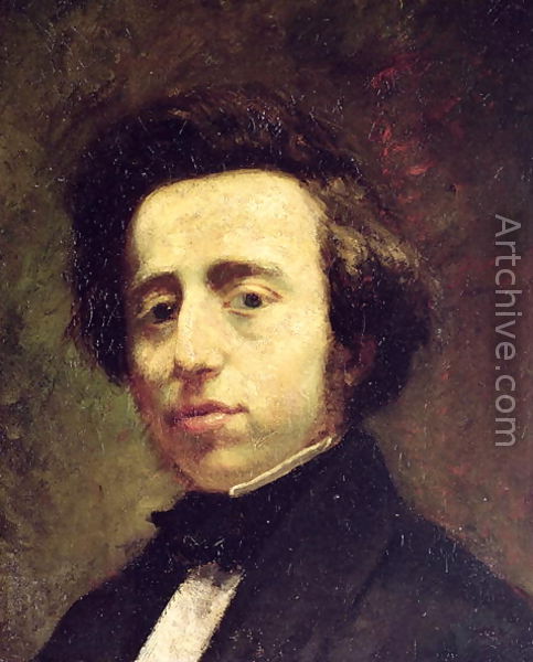 483x600 Portrait Of Frederic Chopin (1810 49) Reproduction By Thomas - Chopin Painting