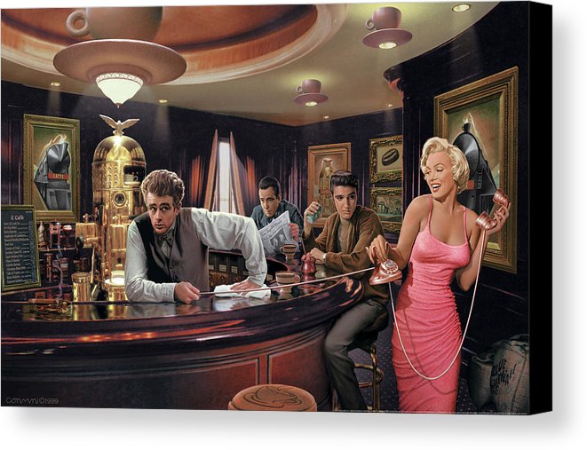 661x507 Java Dreams Canvas Print Canvas Art By Chris Consani - Chris Consani Painting