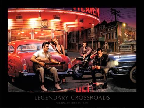 473x356 Legendary Crossroads Prints By Chris Consani - Chris Consani Painting