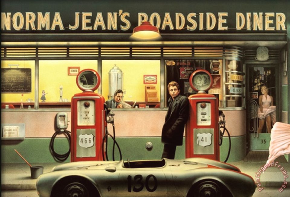 960x654 Chris Consani Destiny Highways Painting - Chris Consani Painting