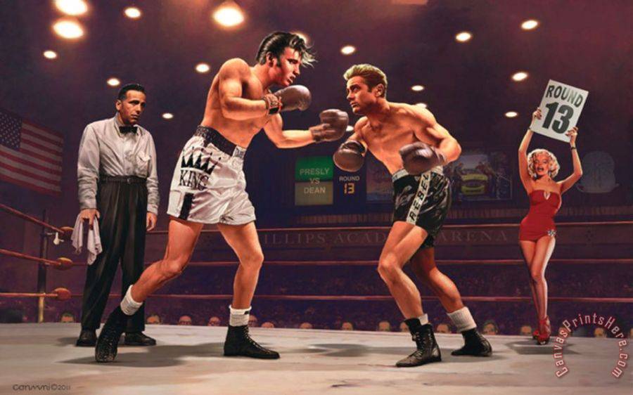 900x562 Chris Consani Final Round Art Print For Sale - Chris Consani Painting