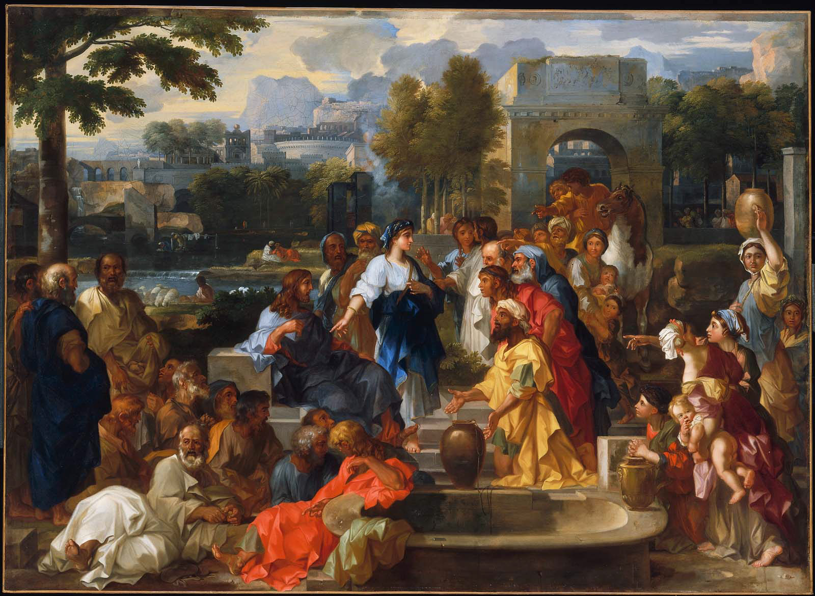 1600x1170 Christ And The Samaritan Woman Museum Of Fine Arts, Boston - Christ And The Samaritan Woman Painting