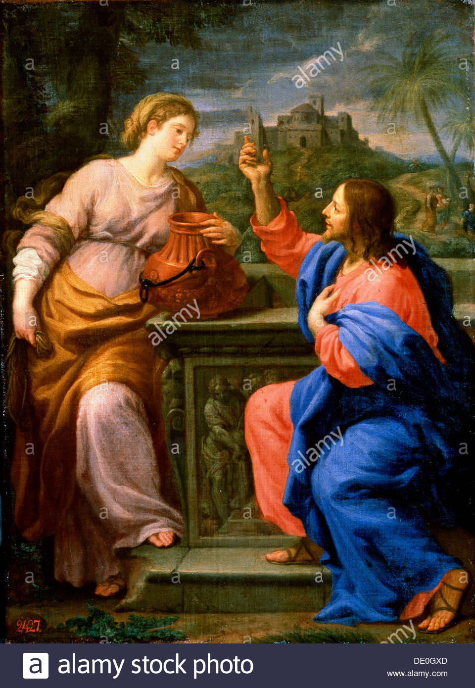 960x1390 Christ And The Samaritan Woman - Christ And The Samaritan Woman Painting