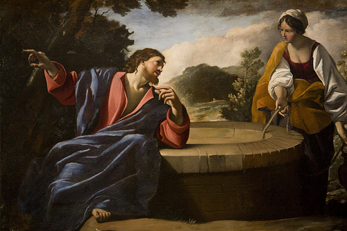 500x333 Jesus And The Samaritan Woman - Christ And The Samaritan Woman Painting