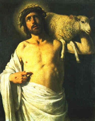 368x470 Christ As The Good Shepherd By Philippe De Champaigne On Artnet - Christ As The Good Shepherd Painting