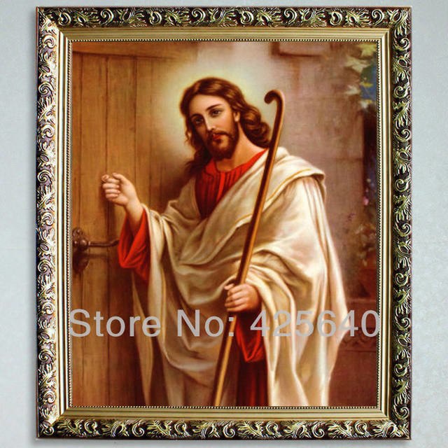 640x640 Online Shop Jesus Knocking - Christ At The Door Painting