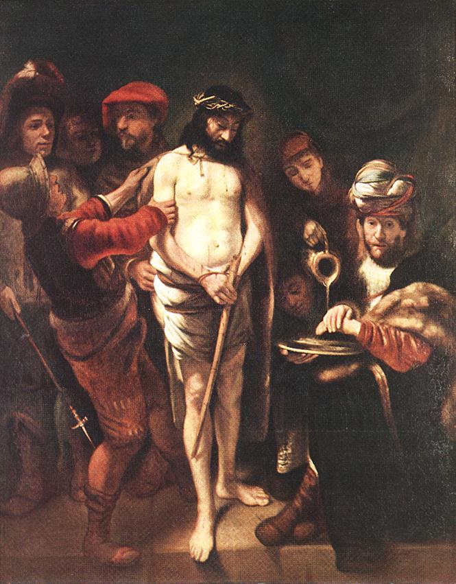 665x851 Christ Before Pilate - Christ Before Pilate Painting