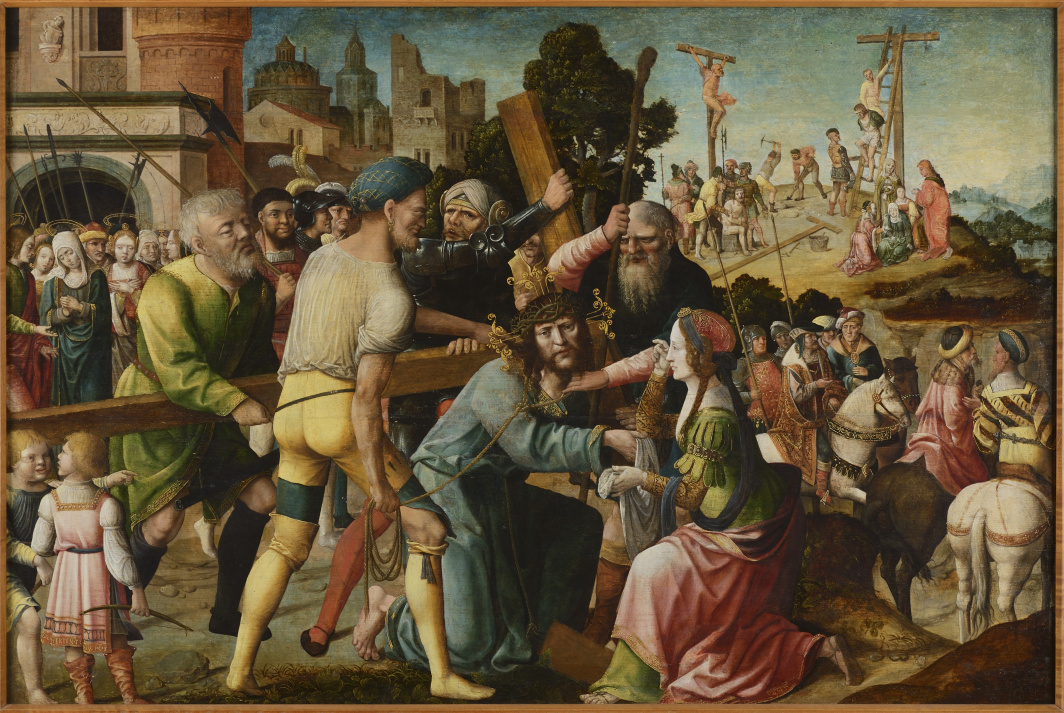 1064x713 Christ Carrying The Cross - Christ Carrying The Cross Painting