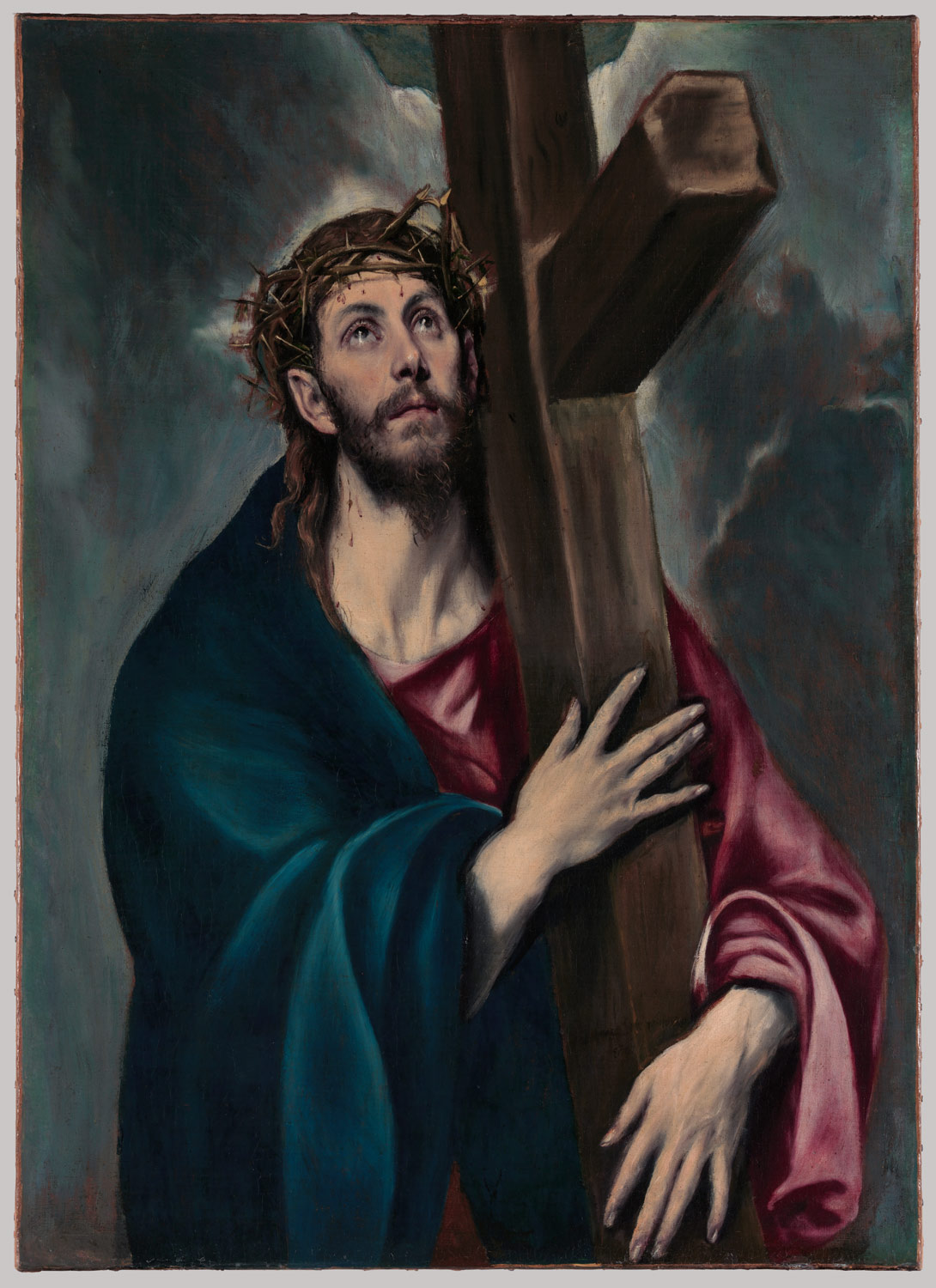 1090x1500 Christ Carrying The Cross El Greco (Domenikos Theotokopoulos - Christ Carrying The Cross Painting