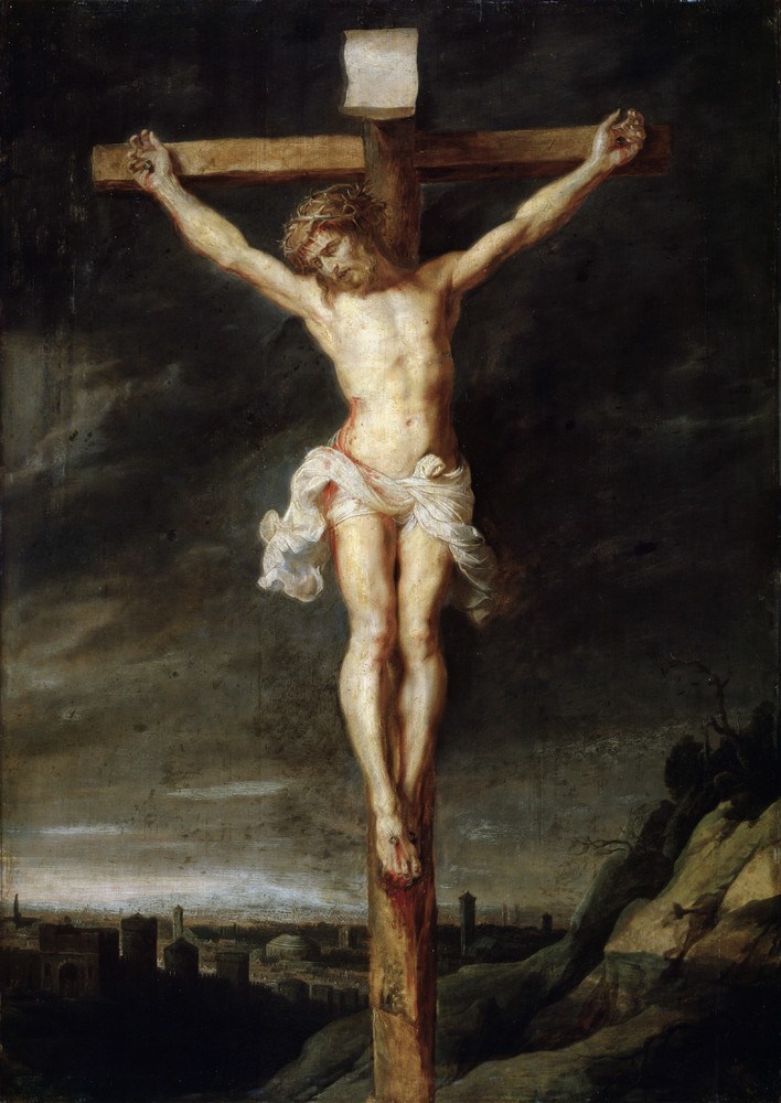 708x1000 Artwork By Peter Paul Rubens - Christ Crucified Painting