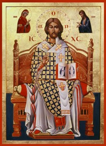219x300 Christ Pantokrator Christ Enthroned Iconography Institute - Christ Enthroned Painting