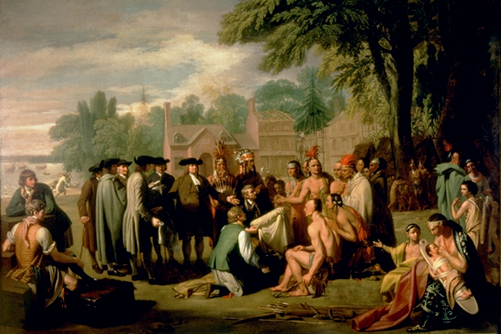 720x480 First Encounters Native Americans And Christians The Pluralism - Christ In America Painting