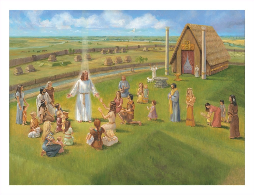 998x768 Kendra Burton Works Of Joseph - Christ In America Painting