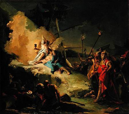 450x399 Christ In The Garden Of Gethsemane - Christ In The Garden Of Gethsemane Painting