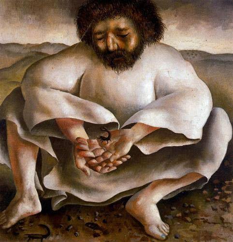 482x500 Artwork By Stanley Spencer - Christ In The Wilderness Painting