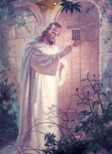449x617 Design Of Providence Revelation 320 Examined - Christ Knocking At The Door Painting