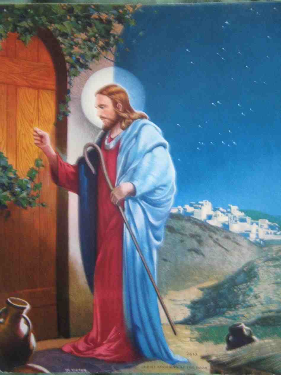Christ Knocking At The Door Painting 12 