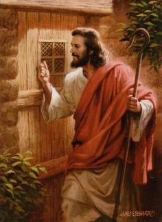 236x322 Jesus Knocking At The Door Of Our Hearts Painting By William - Christ Knocking At The Door Painting