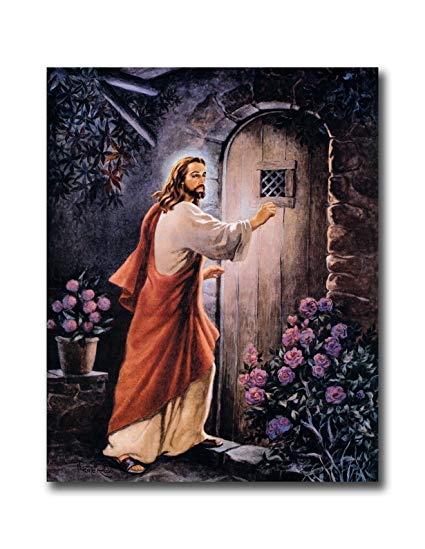 425x549 Jesus Knocking On Your Door - Christ Knocking At The Door Painting