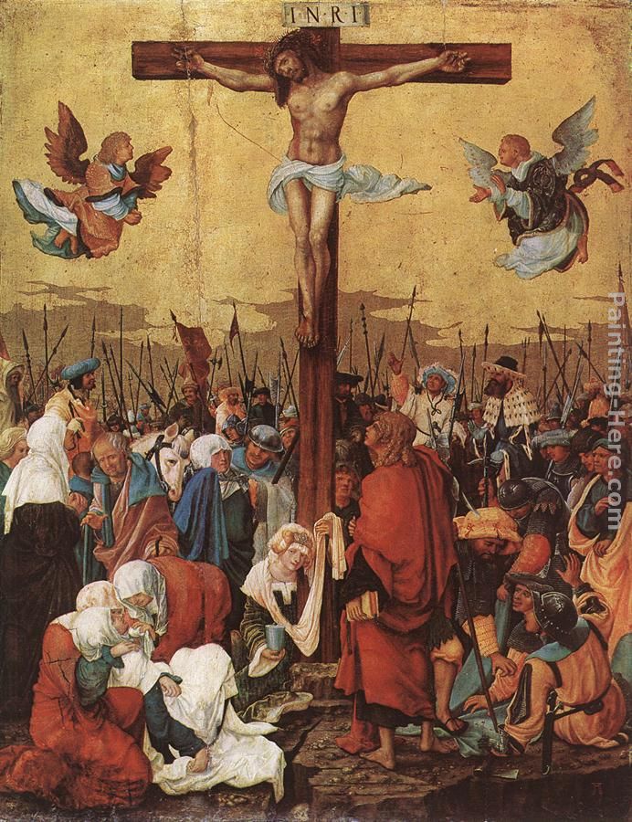 692x900 Denys Van Alsloot Christ On The Cross Painting Anysize 50% Off - Christ On The Cross Painting