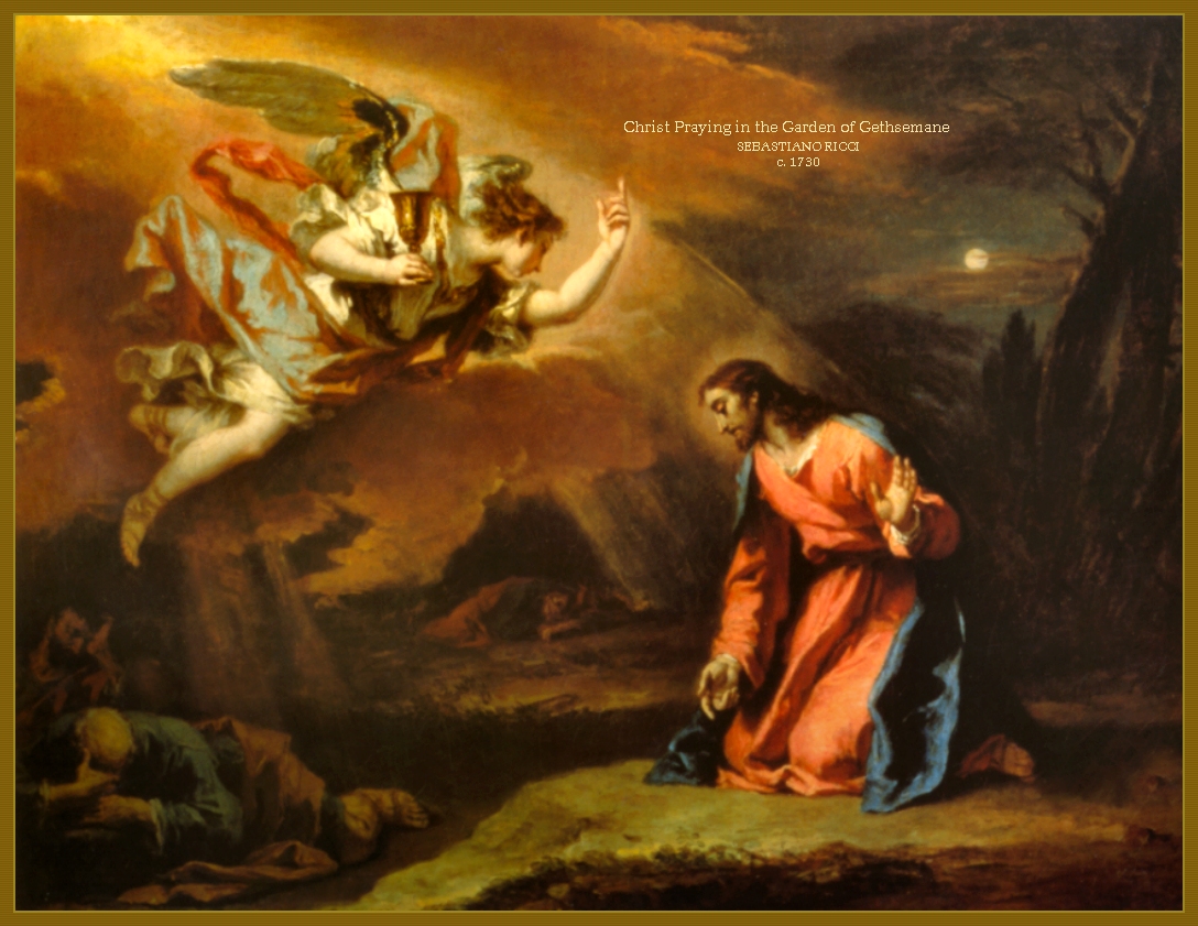 1088x841 The Gallery Of The Passion Of Christ - Christ Praying In The Garden Of Gethsemane Painting