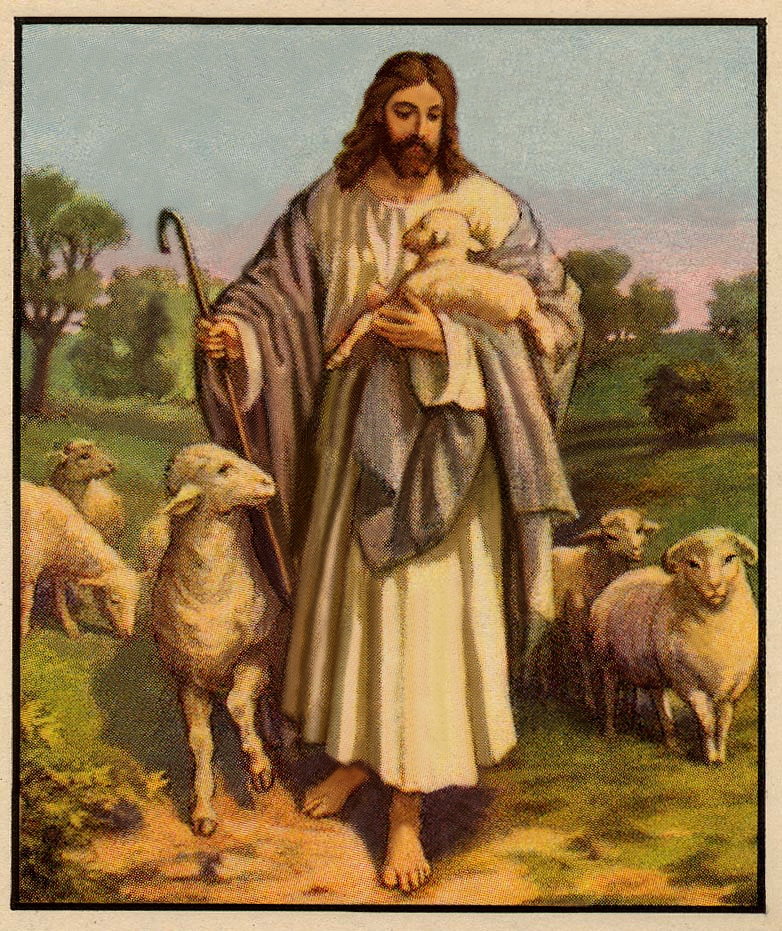 782x931 Filejesus - Christ The Good Shepherd Painting