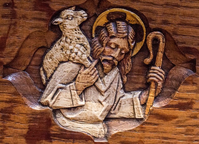 640x465 Knowing And Loving Jesus - Christ The Good Shepherd Painting