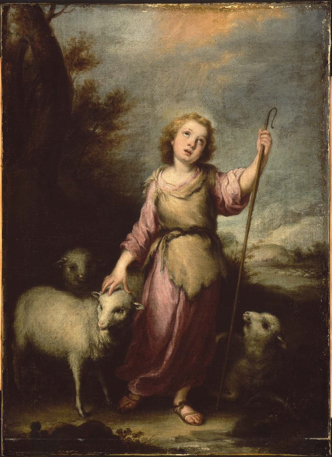 1163x1600 The Young Christ As The Good Shepherd Museum Of Fine Arts, Boston - Christ The Good Shepherd Painting