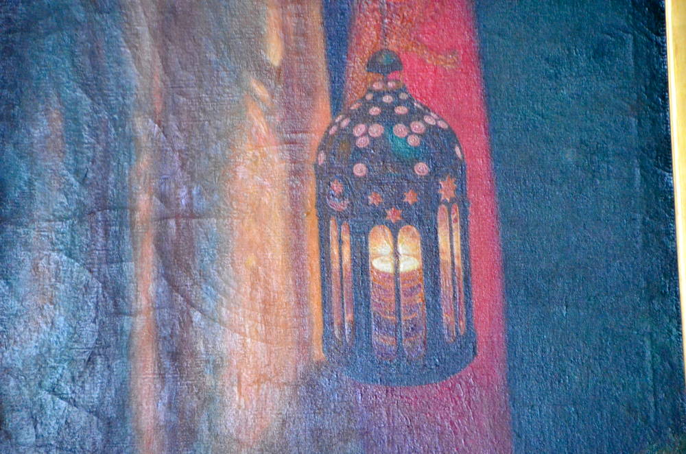 1000x662 The Light Of The World (Keble College Version Plate) - Christ The Light Of The World Painting