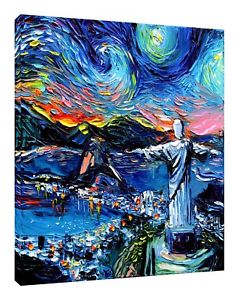 234x300 Van Gogh Christ The Redeemer Oil Paint Print On Framed Canvas Wall - Christ The Redeemer Painting