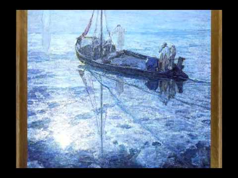 480x360 Henry Ossawa Tanner, The Disciples See Christ Walking On The Water - Christ Walking On Water Painting