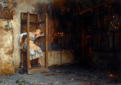 400x283 Four Striking Oil Paintings By Orthodox Christian Artists - Christian Artists Painting