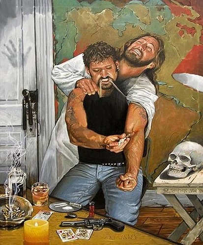 413x500 Please Explain This Christian Art - Christian Artists Painting