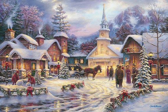 Christian Christmas Painting at PaintingValley.com | Explore collection ...