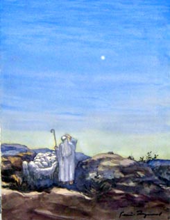 245x316 Mona Features Christmas Paintings By Grand Island Native Grant - Christian Christmas Painting