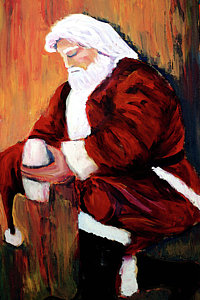 200x300 Christian Christmas Paintings - Christian Christmas Painting