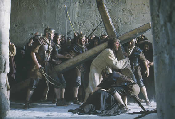 569x389 The Cross - Christian Cross Painting