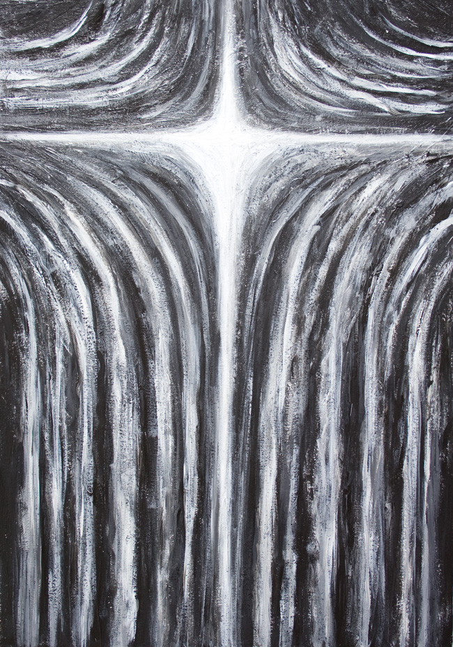 650x928 Crucifixion New, Contemporary Christian Symbolismme, - Christian Cross Painting