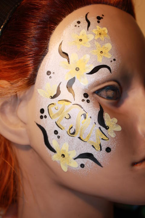 480x720 Quick Christianangelcross Designs - Christian Face Painting