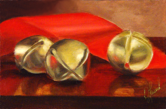 544x360 Dee Lessard's Fine Art Blog Christmas Bells - Christmas Bells Painting