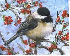 300x240 Image Result For Christmas Bird Painting Needle Felt Pix Ideas - Christmas Bird Painting