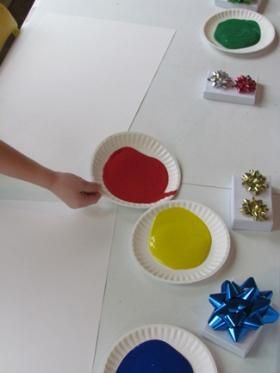 280x373 Christmas Bow Painting. Very High Scope. For Carmen'S - Christmas Bow Painting