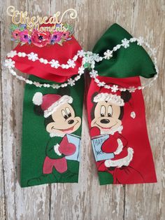 236x314 Jingle Bells Christmas Carol Ott Bow Designed By Enchanted Angels - Christmas Bow Painting