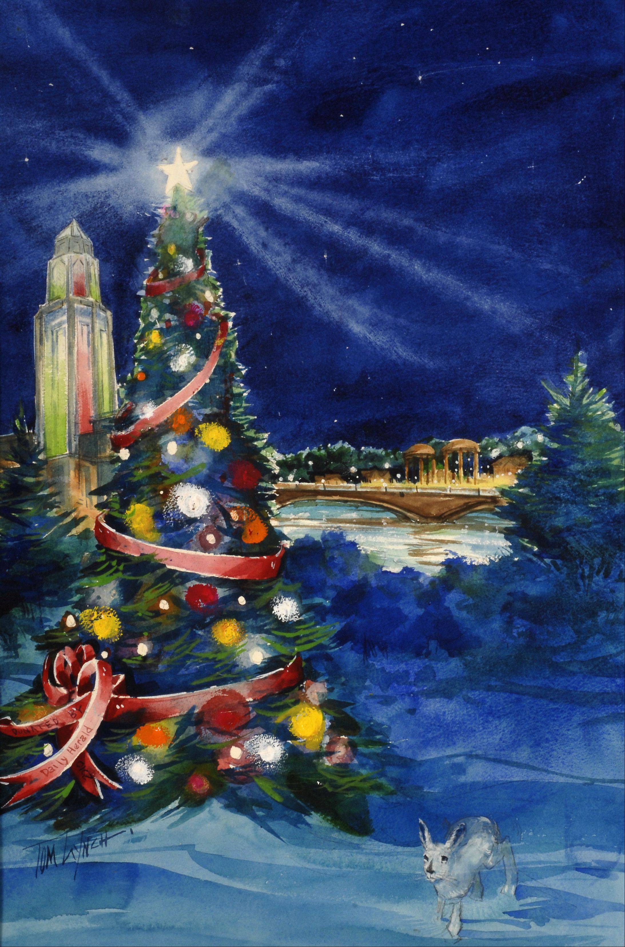 2186x3309 Images Tom Lynch Christmas Day Paintings - Christmas Day Painting